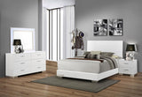 Felicity Dresser Mirror White High Gloss