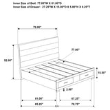 Felicity Storage Bed High Gloss