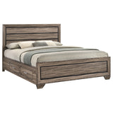 Kauffman Wood Storage Panel Bed