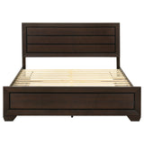Kauffman Wood Storage Panel Bed
