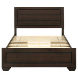 Kauffman Wood Storage Panel Bed