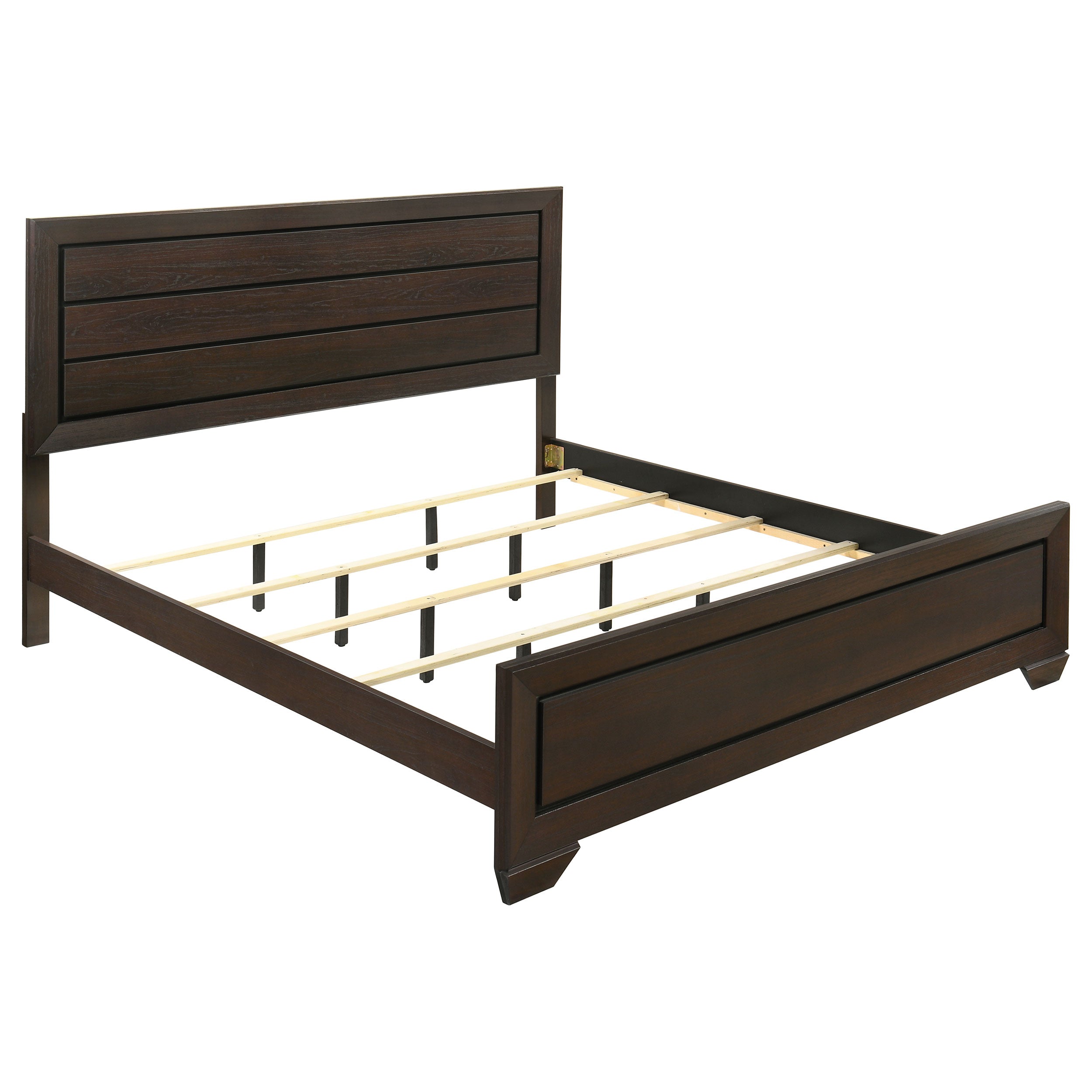 Kauffman Wood Panel Bed