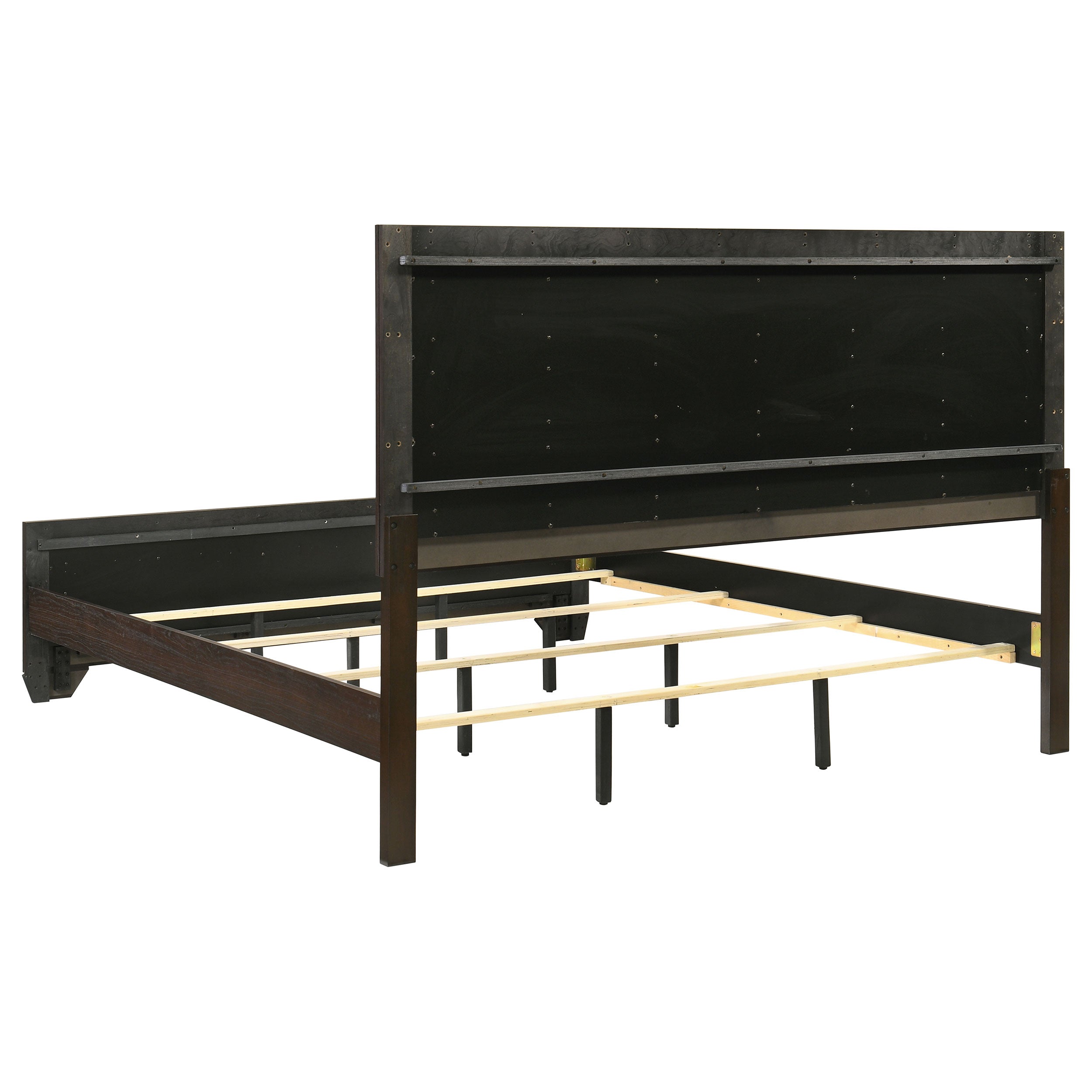 Kauffman Wood Panel Bed