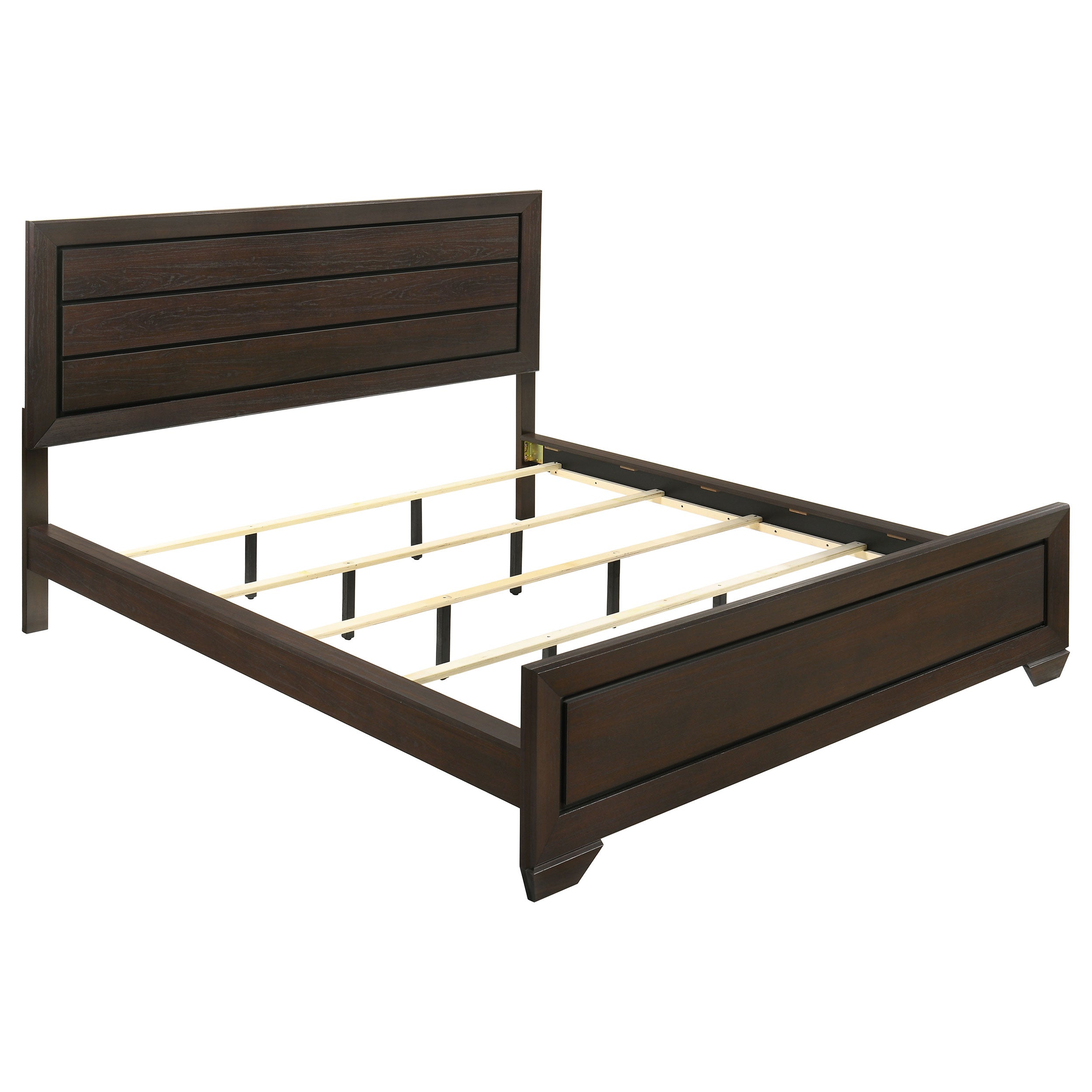 Kauffman Wood Panel Bed