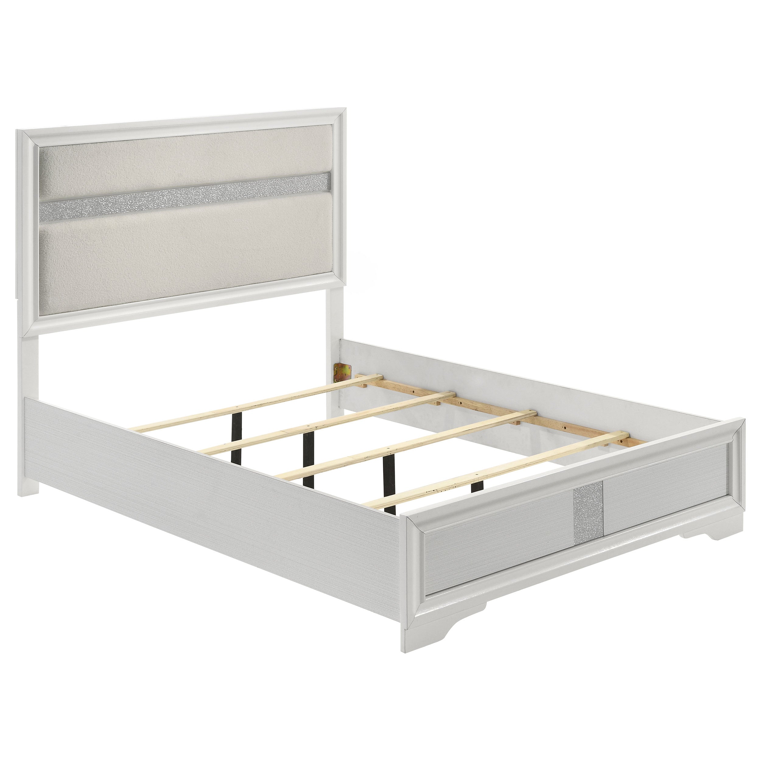 Miranda 54-inch Upholstered Panel Bed