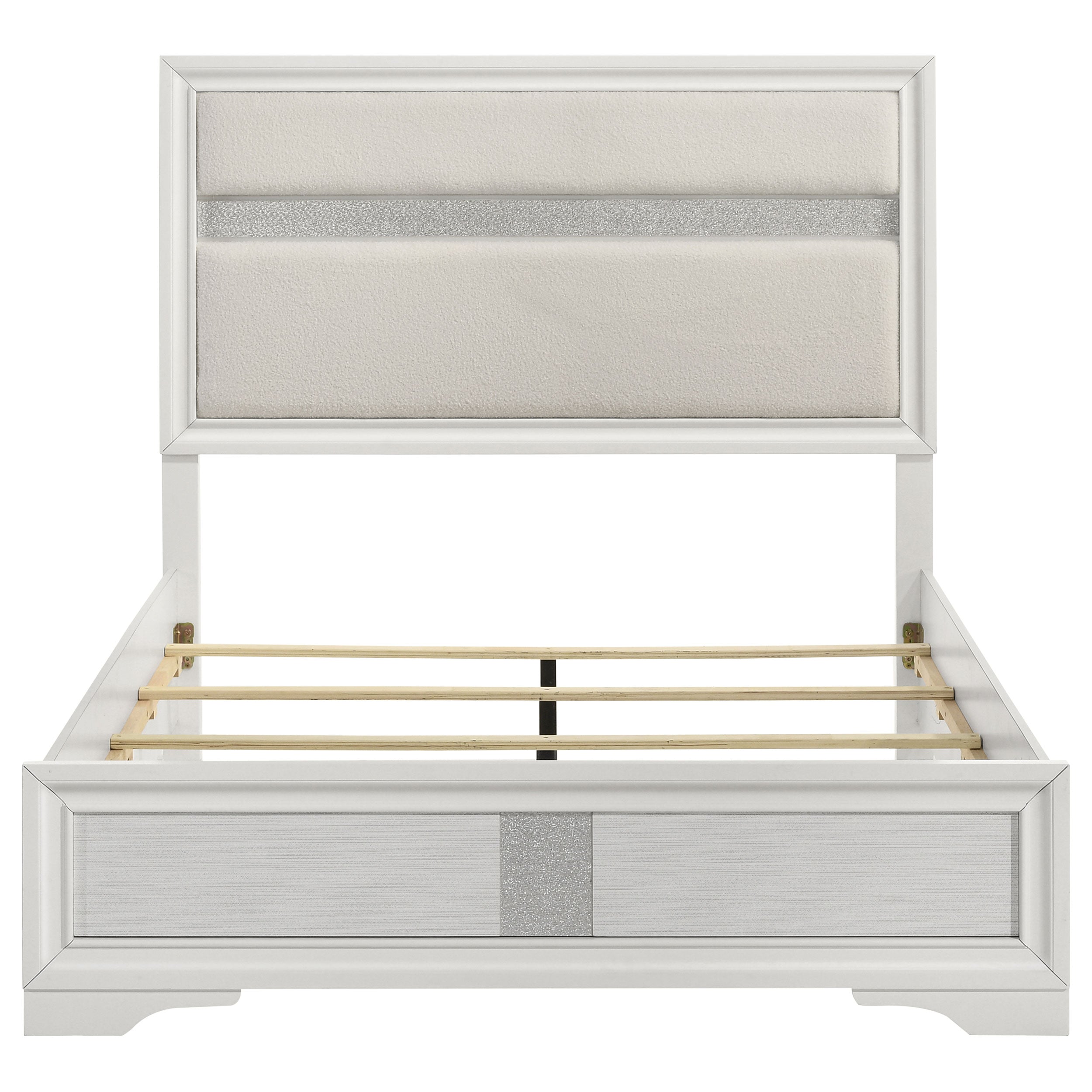 Miranda 54-inch Upholstered Panel Bed