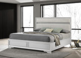 Miranda 54-inch Upholstered Panel Bed