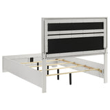 Miranda 54-inch Upholstered Panel Bed