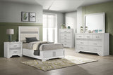 Miranda 54-inch Upholstered Panel Bed