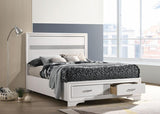 Miranda 51-inch Wood Storage Panel Bed