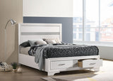 Miranda 51-inch Wood Storage Panel Bed