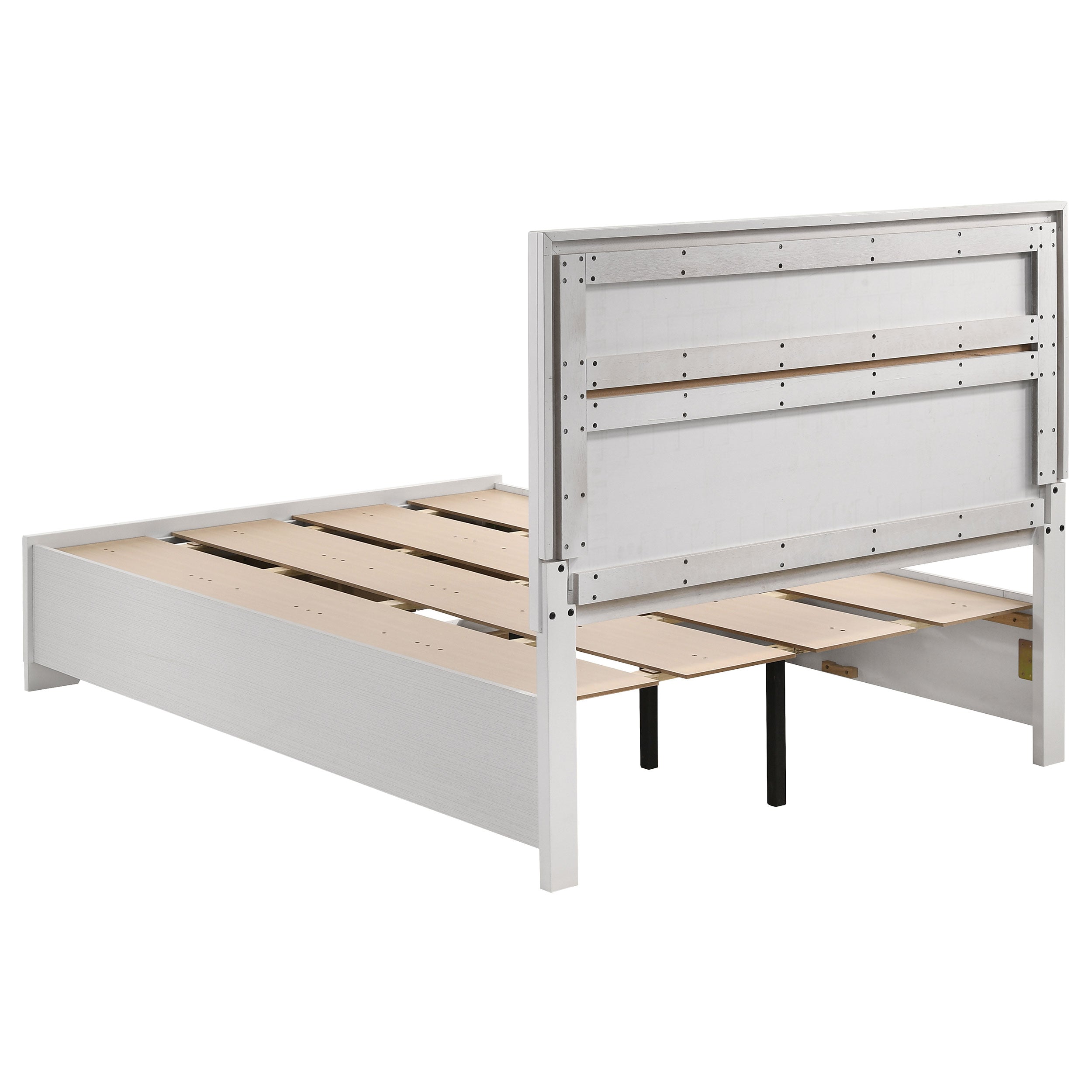 Miranda 51-inch Wood Storage Panel Bed