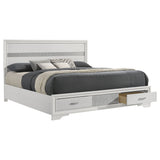 Miranda 51-inch Wood Storage Panel Bed