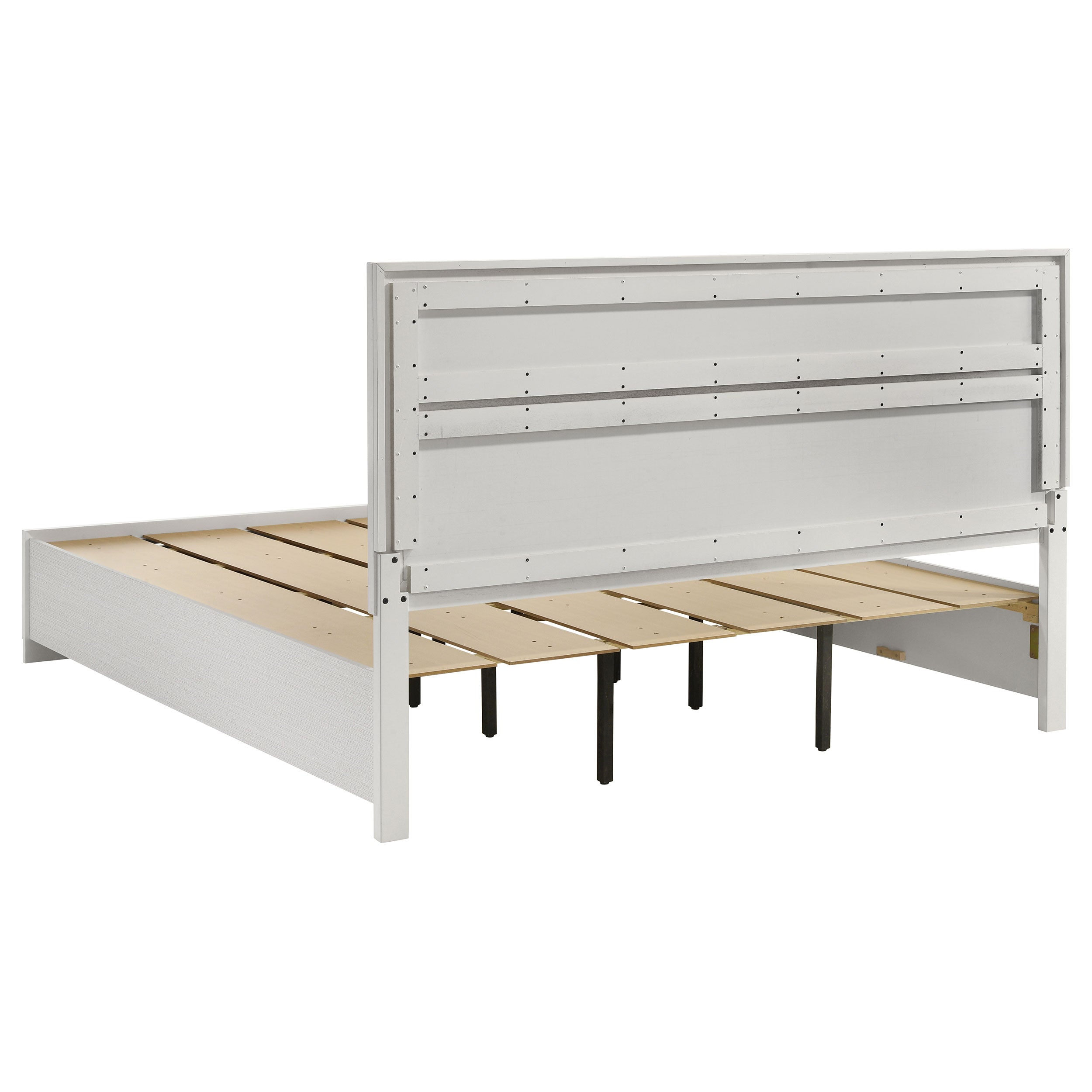 Miranda 51-inch Wood Storage Panel Bed