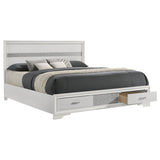 Miranda 51-inch Wood Storage Panel Bed