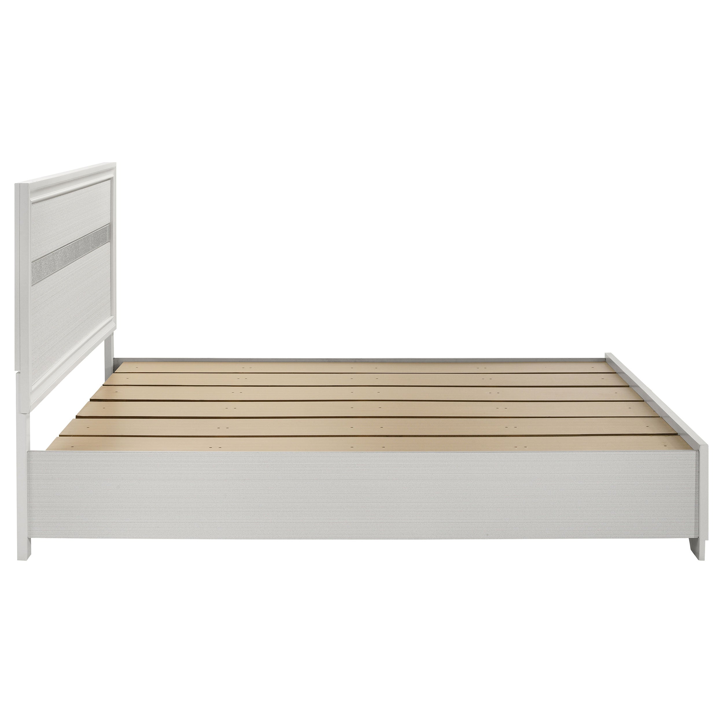 Miranda 51-inch Wood Storage Panel Bed