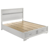 Miranda 51-inch Wood Storage Panel Bed