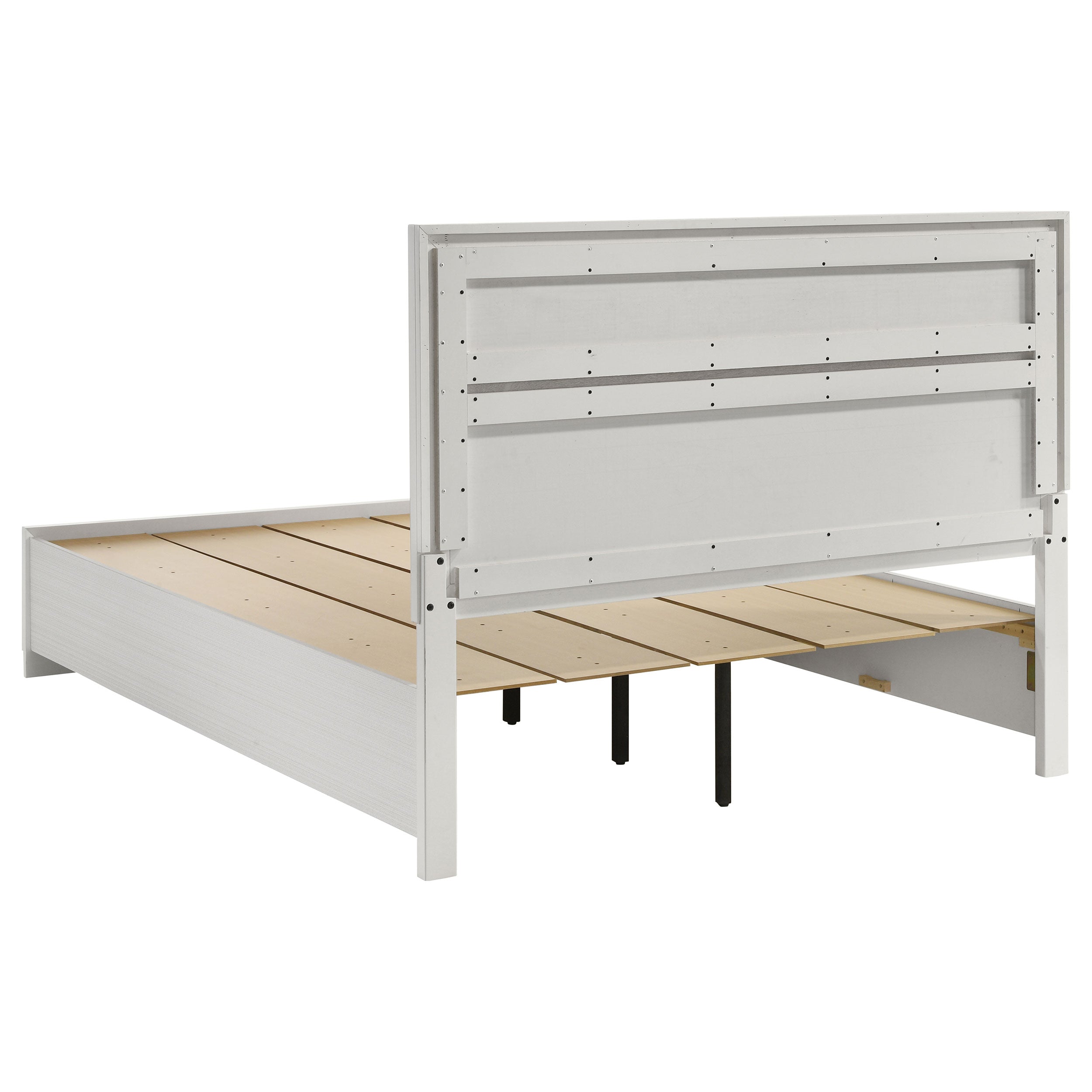 Miranda 51-inch Wood Storage Panel Bed