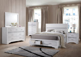 Miranda 51-inch Wood Storage Panel Bed