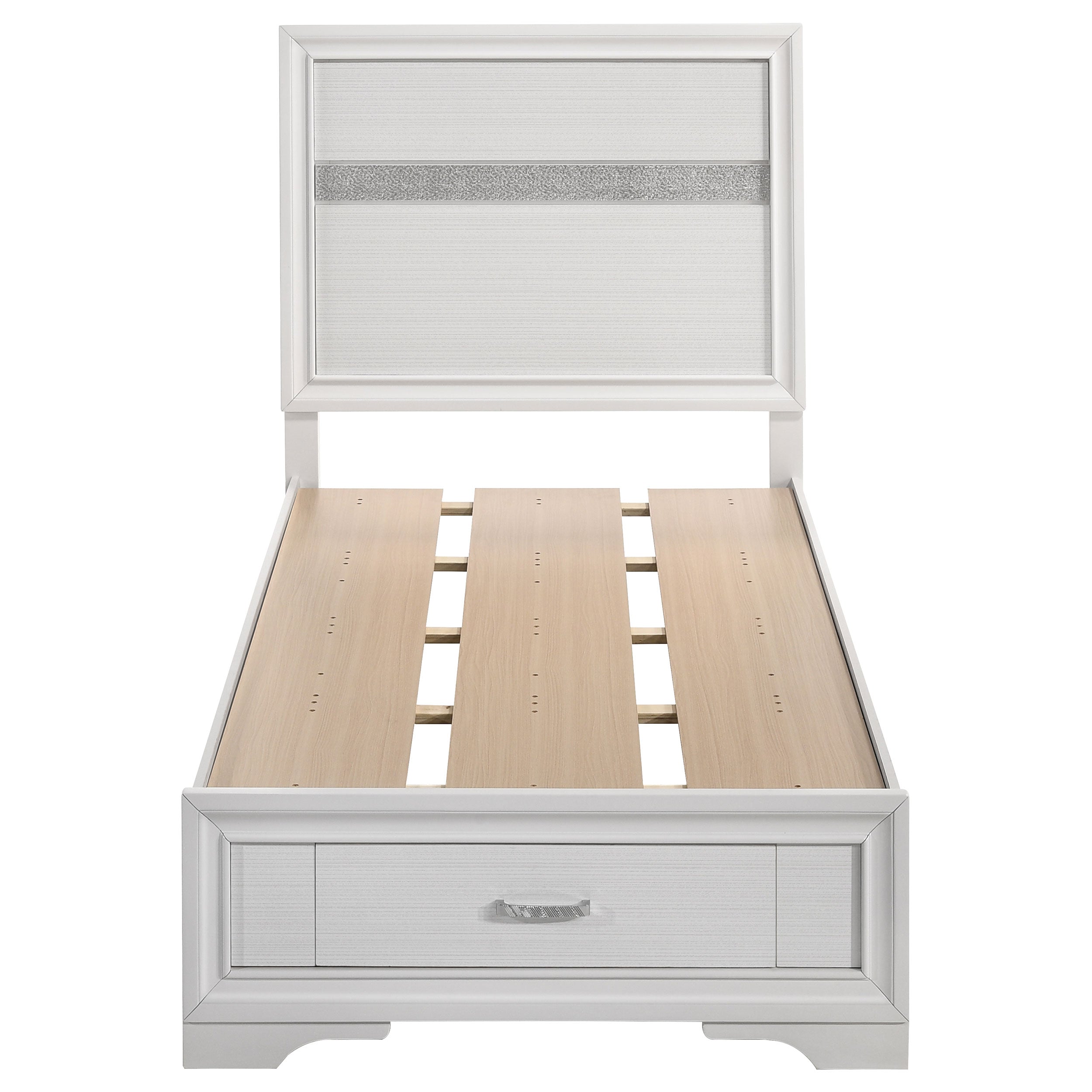 Miranda 51-inch Wood Storage Panel Bed
