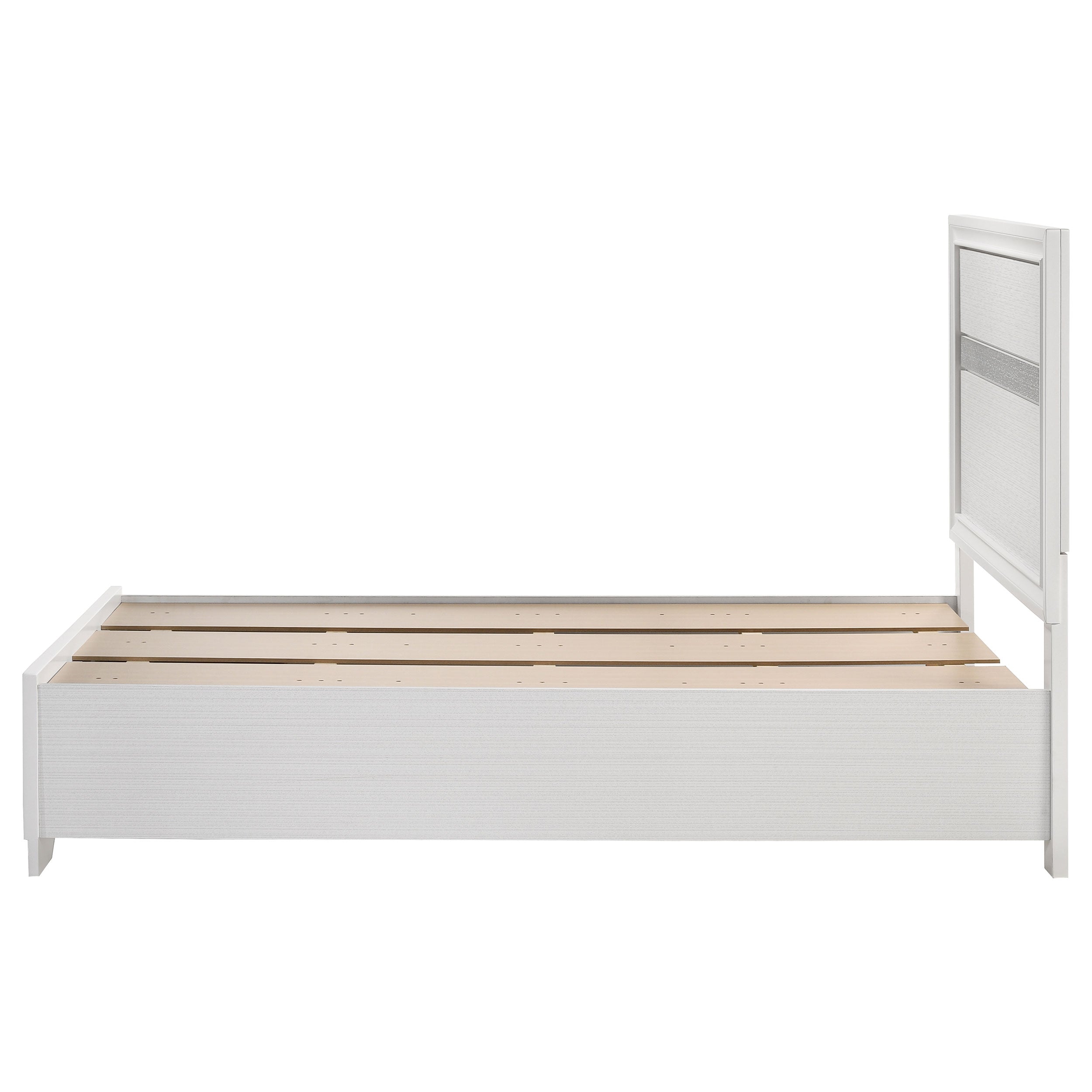 Miranda 51-inch Wood Storage Panel Bed