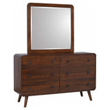 Robyn 6-drawer Dresser with Mirror