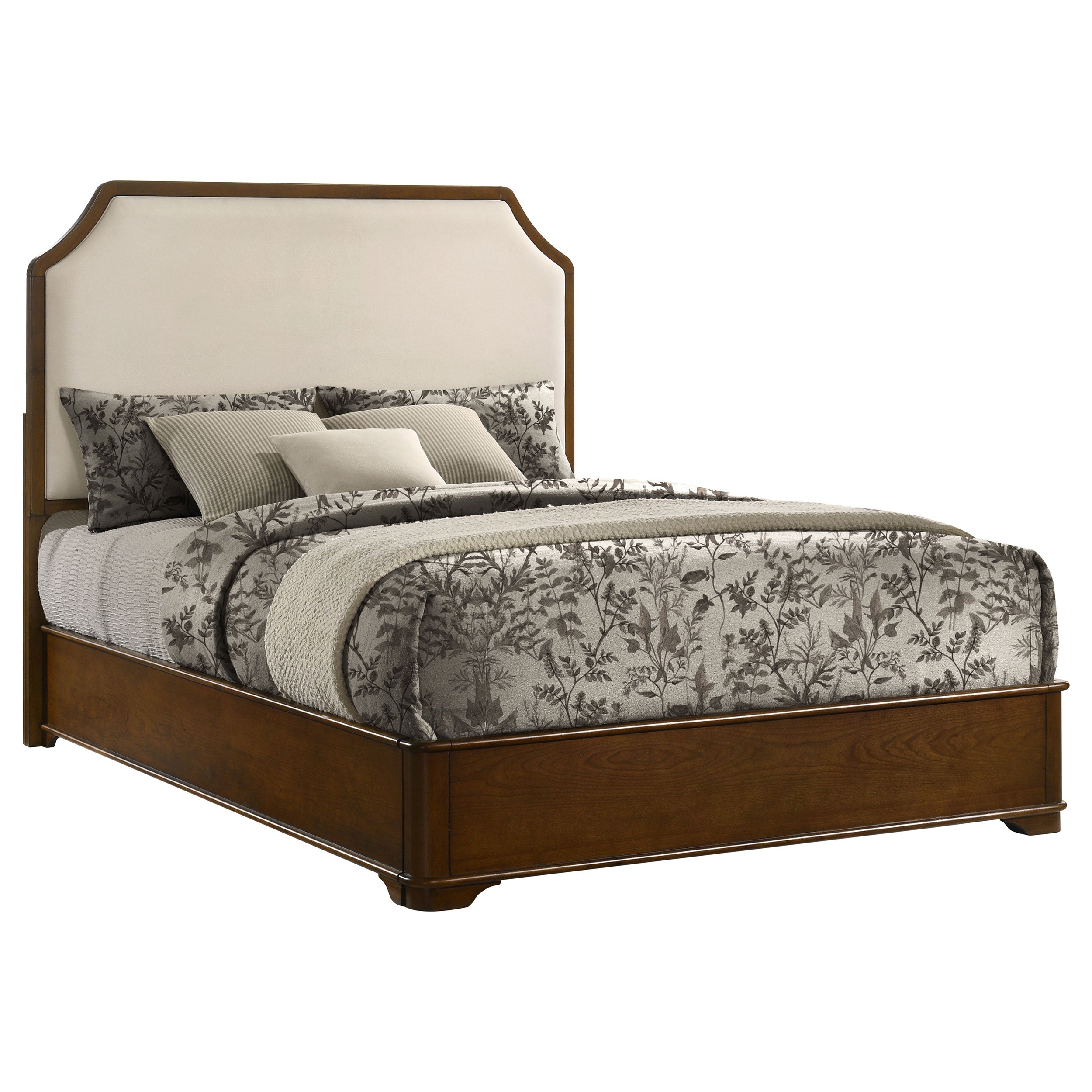 Garland 58-inch Panel Bed Cream and Brown Cherry