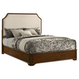 Garland 58-inch Panel Bed Cream and Brown Cherry