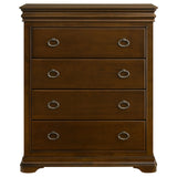 Garland 4-drawer Bedroom Chest of Drawers Brown Cherry