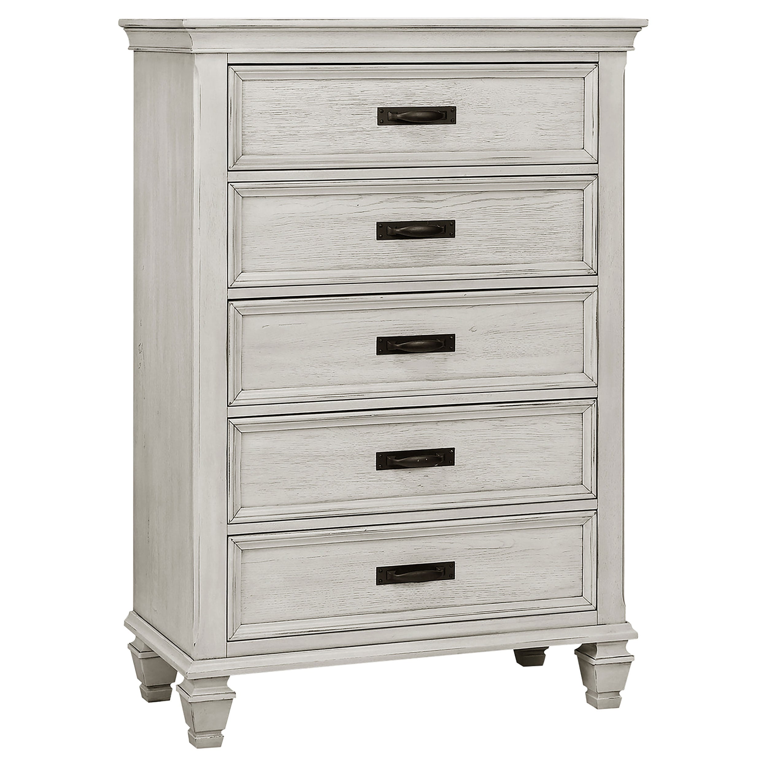 Franco Bedroom Set Distressed