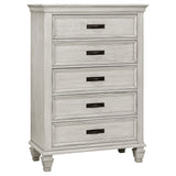 Franco Bedroom Set Distressed