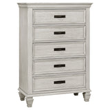 Franco Bedroom Set Distressed