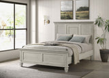 Franco Wood Panel Bed Distressed
