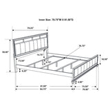 Barzini Wood Panel Bed