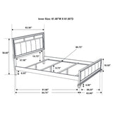Barzini Wood Panel Bed