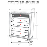Barzini 5-drawer Bedroom Chest