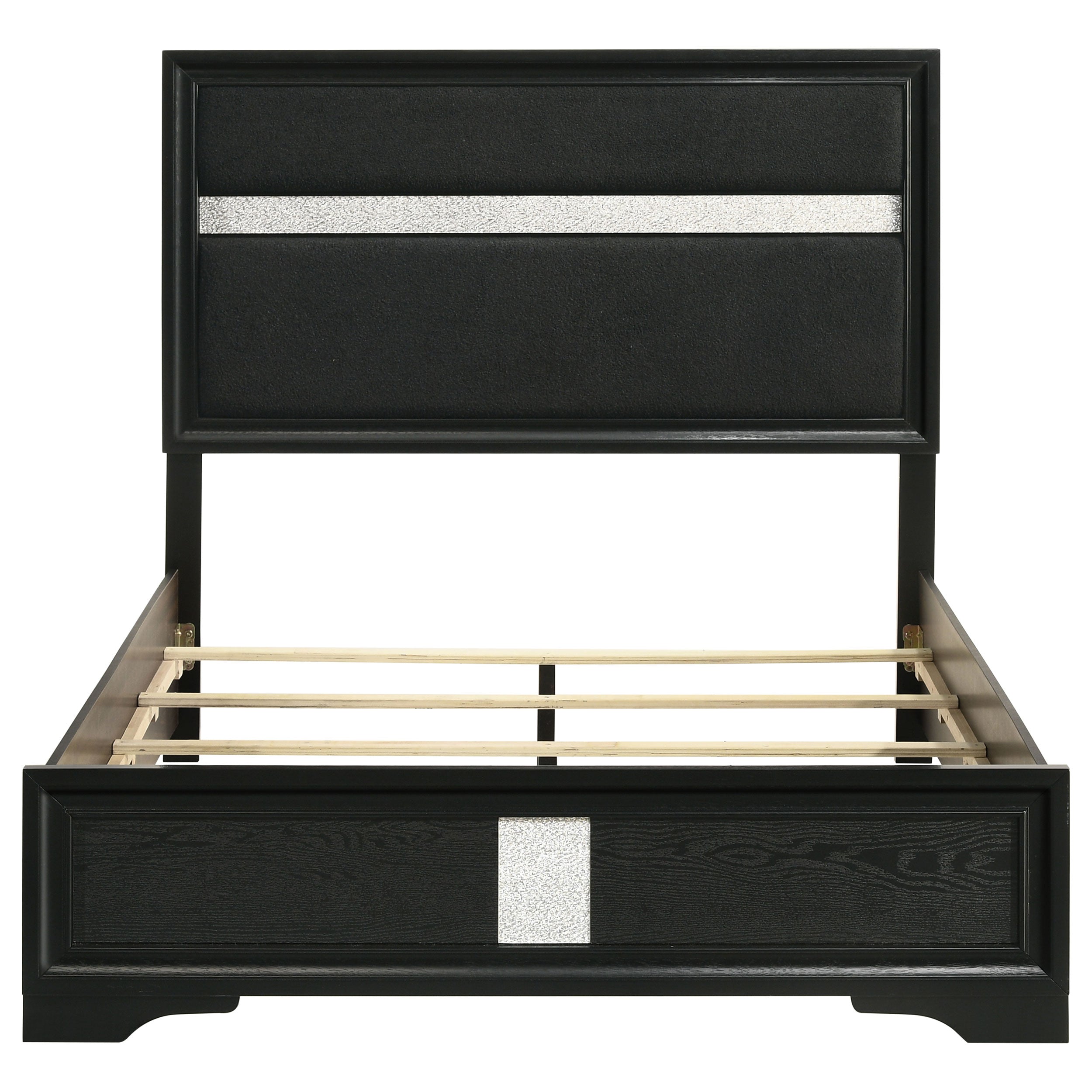 Miranda 54-inch Upholstered Panel Bed