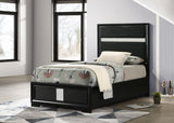 Miranda 54-inch Upholstered Panel Bed