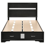 Miranda 51-inch Wood Storage Panel Bed