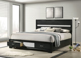 Miranda 51-inch Wood Storage Panel Bed
