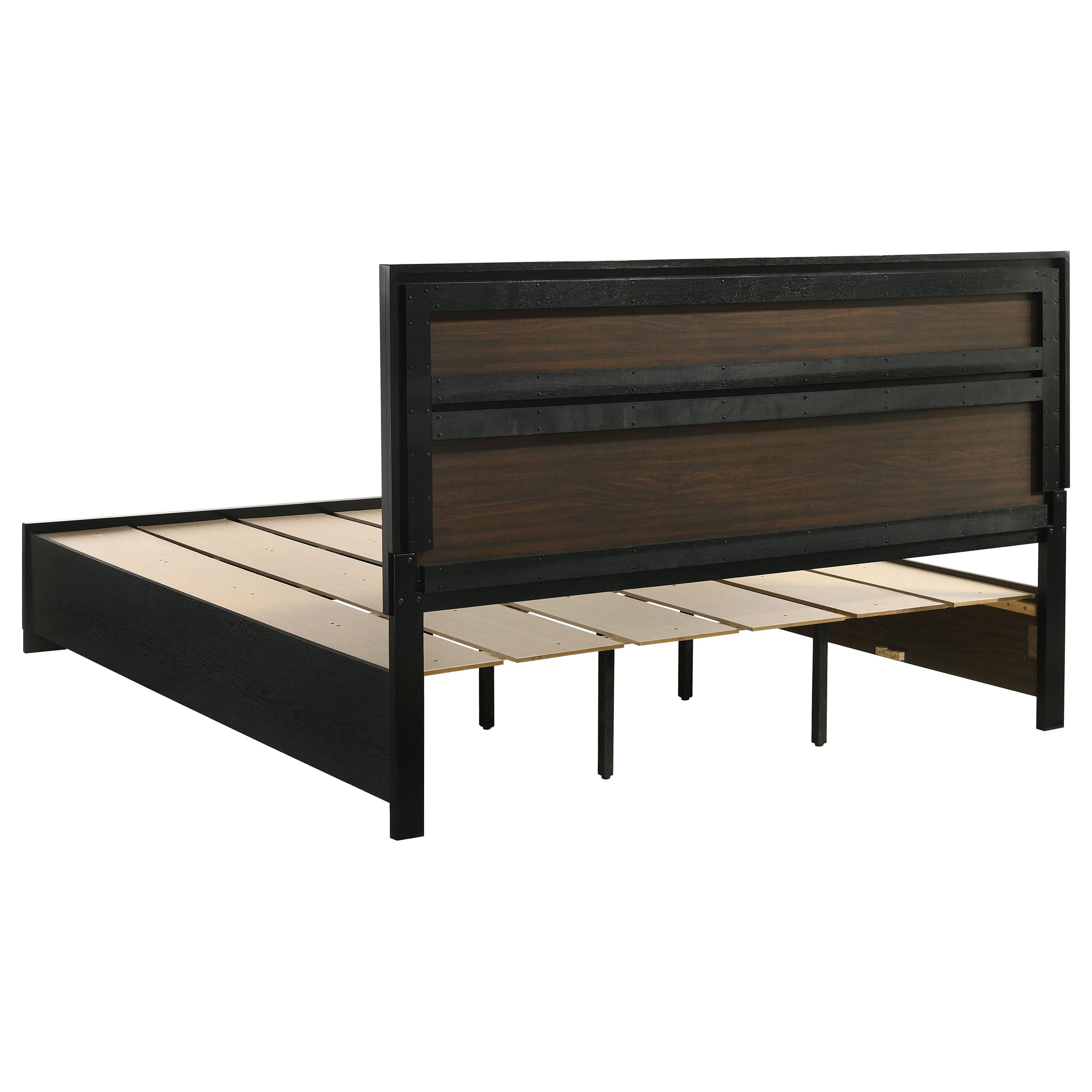 Miranda 51-inch Wood Storage Panel Bed
