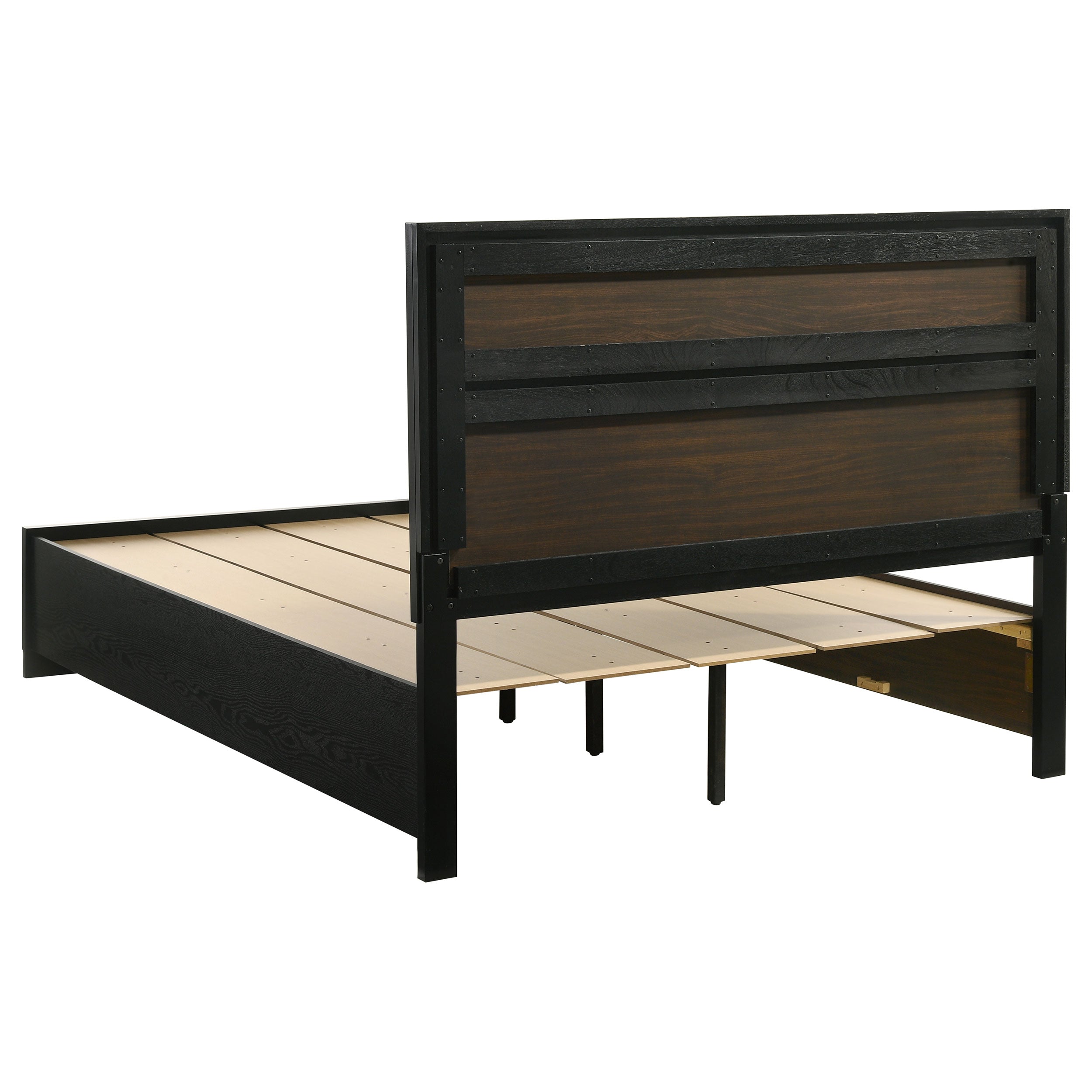 Miranda 51-inch Wood Storage Panel Bed