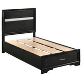 Miranda 51-inch Wood Storage Panel Bed