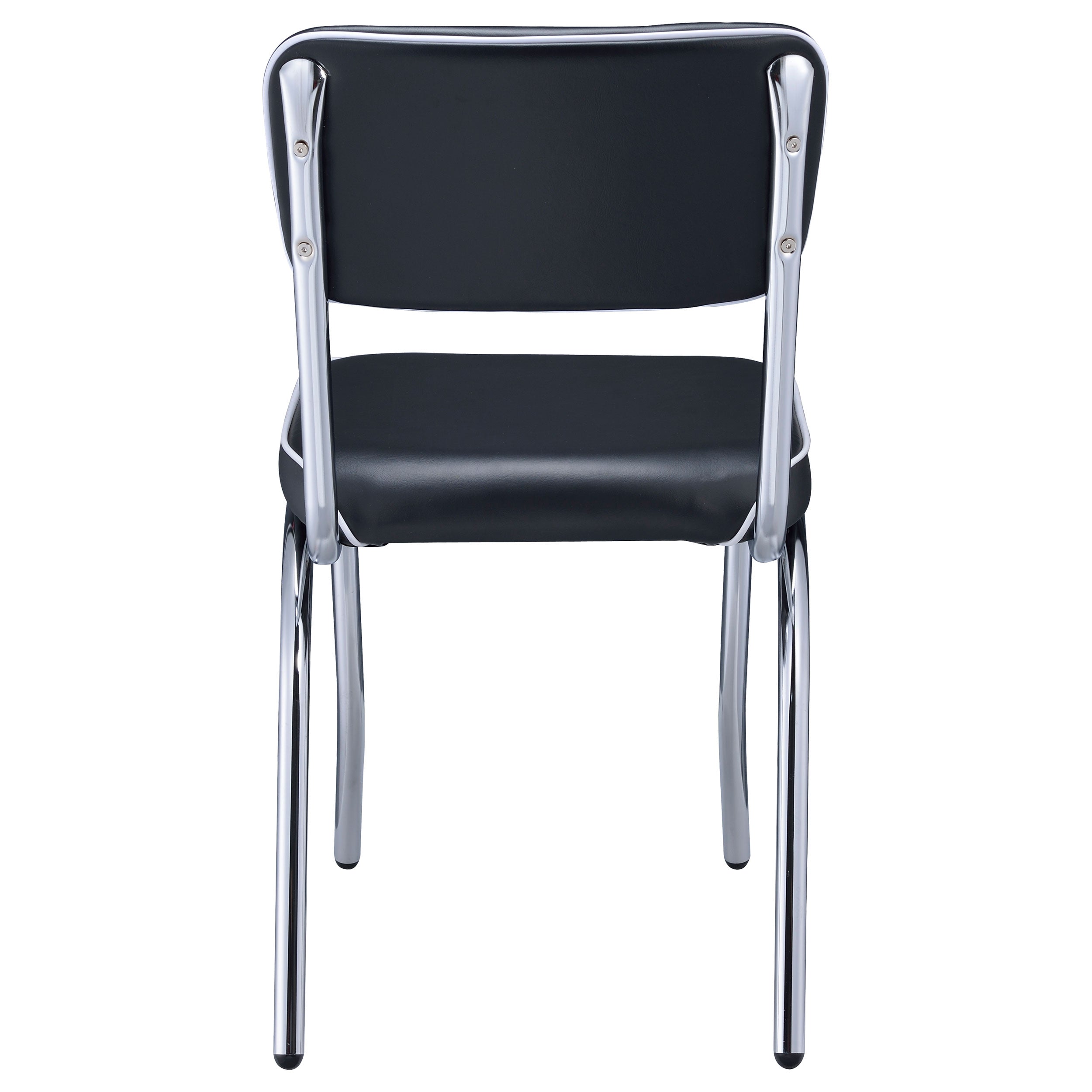 Retro Upholstered Dining Side Chair (Set of 2)
