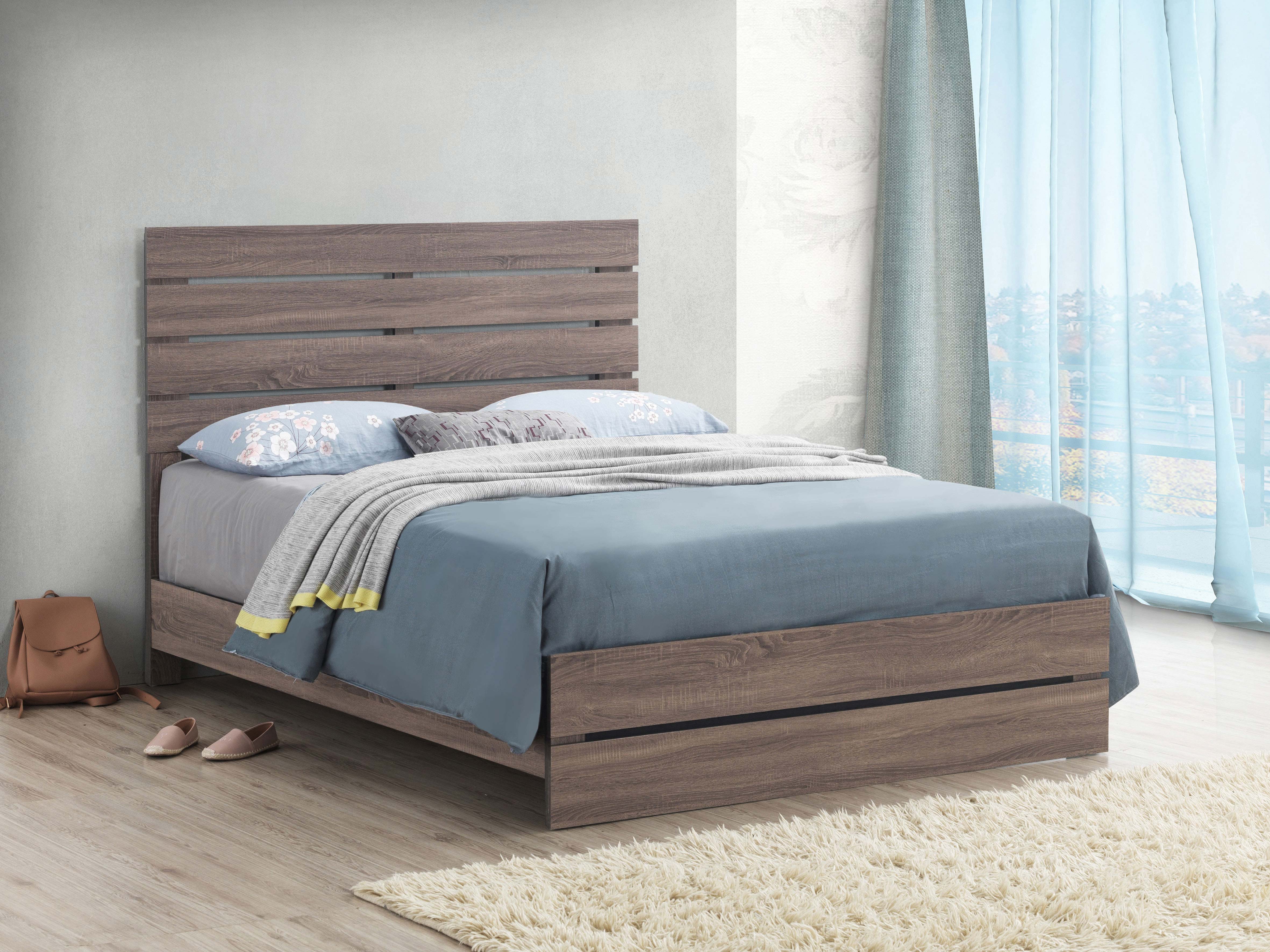 Brantford Wood Panel Bed