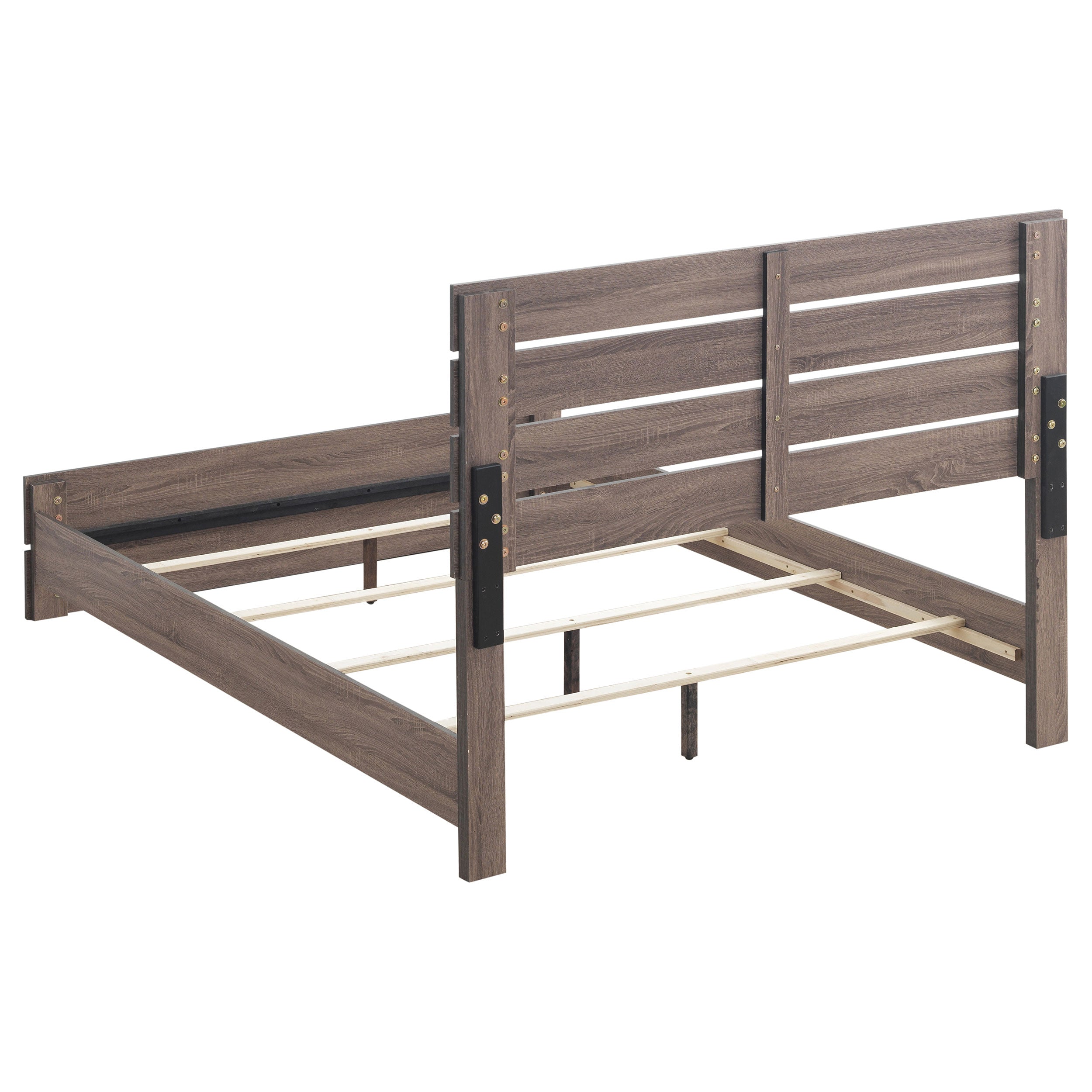 Brantford Wood Panel Bed