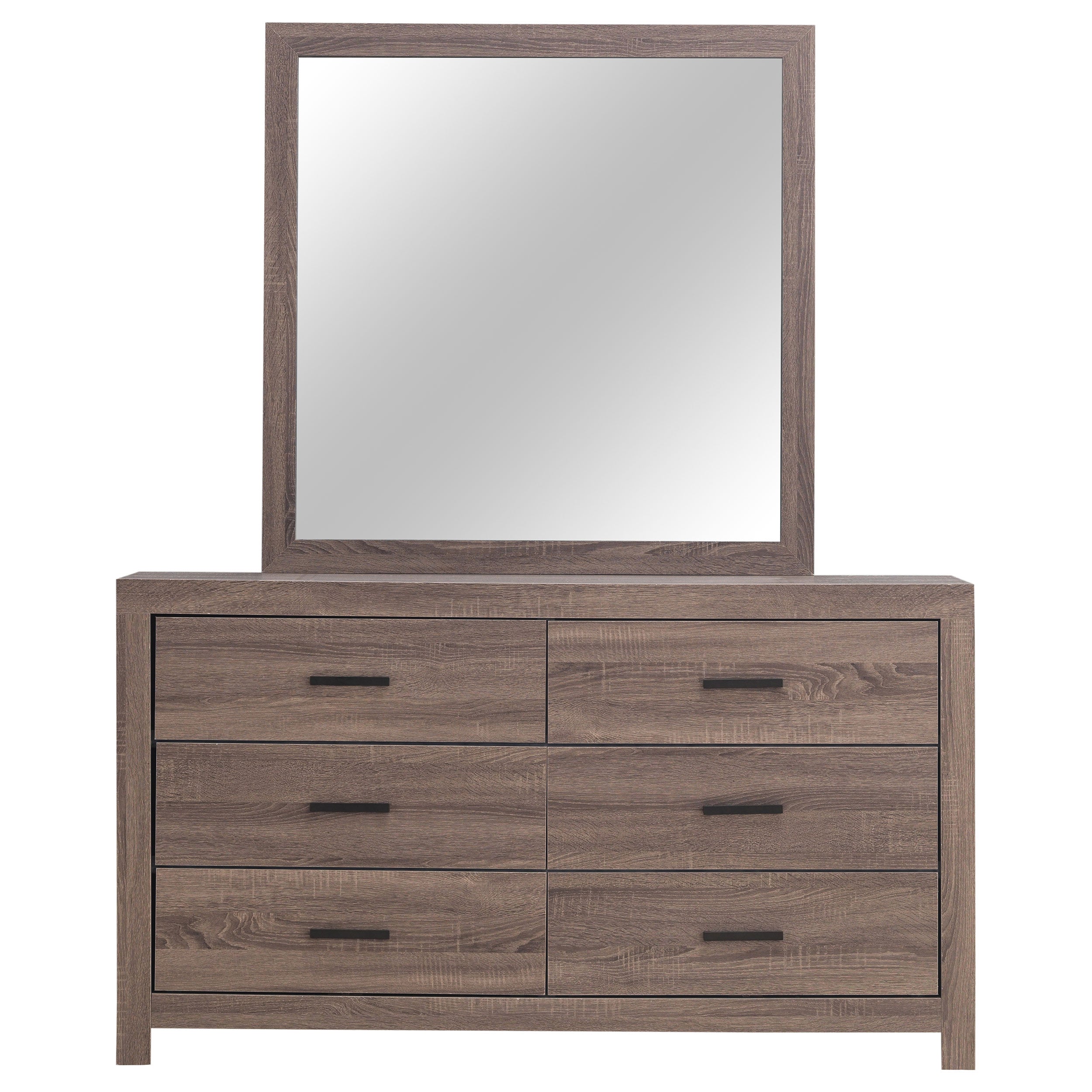 Brantford 6-drawer Dresser with Mirror