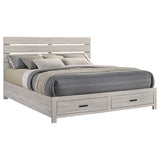 Brantford Wood Storage Panel Bed