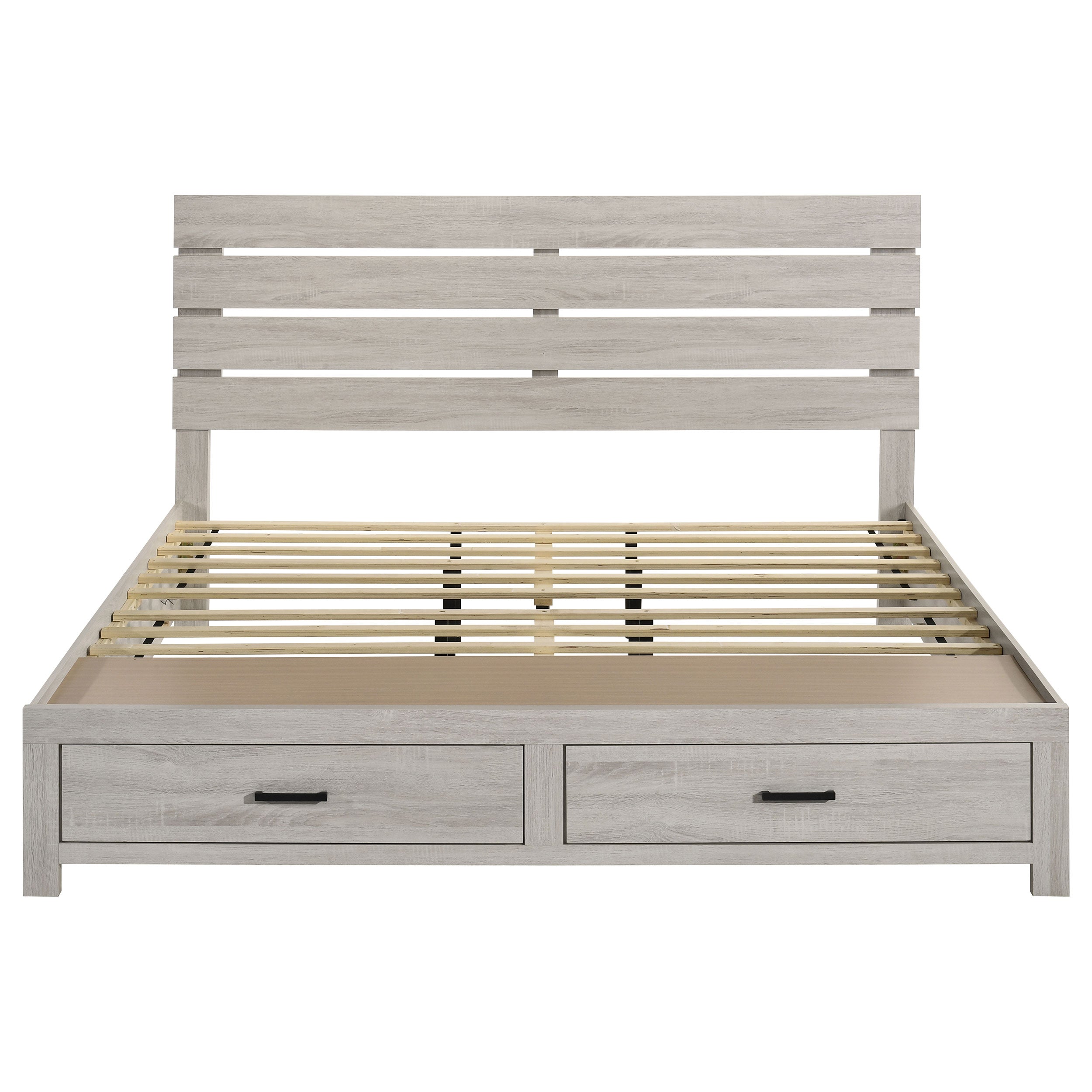 Brantford Wood Storage Panel Bed