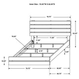 Brantford Wood Panel Bed